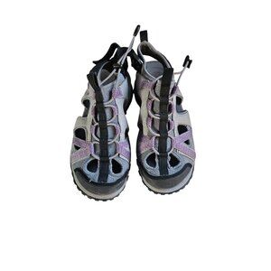 Cabela’s XPG Vibram Closed Toe Sport Hiking Sandals Men’s Size 6 M Gray Purple